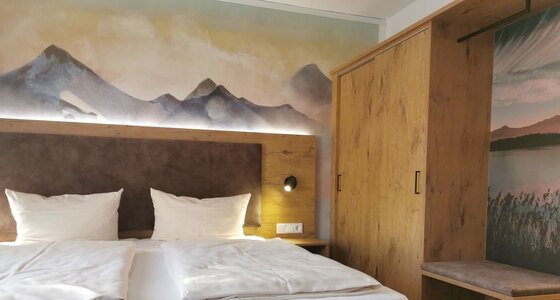 Bild-Doppelzimmer Hotel, Hotel-Landgasthof Zum Schildhauer, Halfing